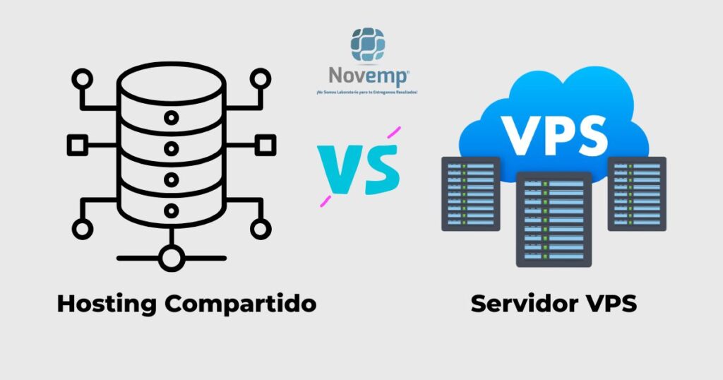 Hosting Compartido vs Servidor VPS